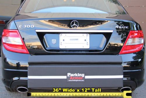 Indoor/Outdoor Ultimate Rear Bumper Protector, Widest Bumper Protection, Thickest Bumper Guard, Steel Reinforced Straps (3.6 Edition (36" Wide)) - Image 2